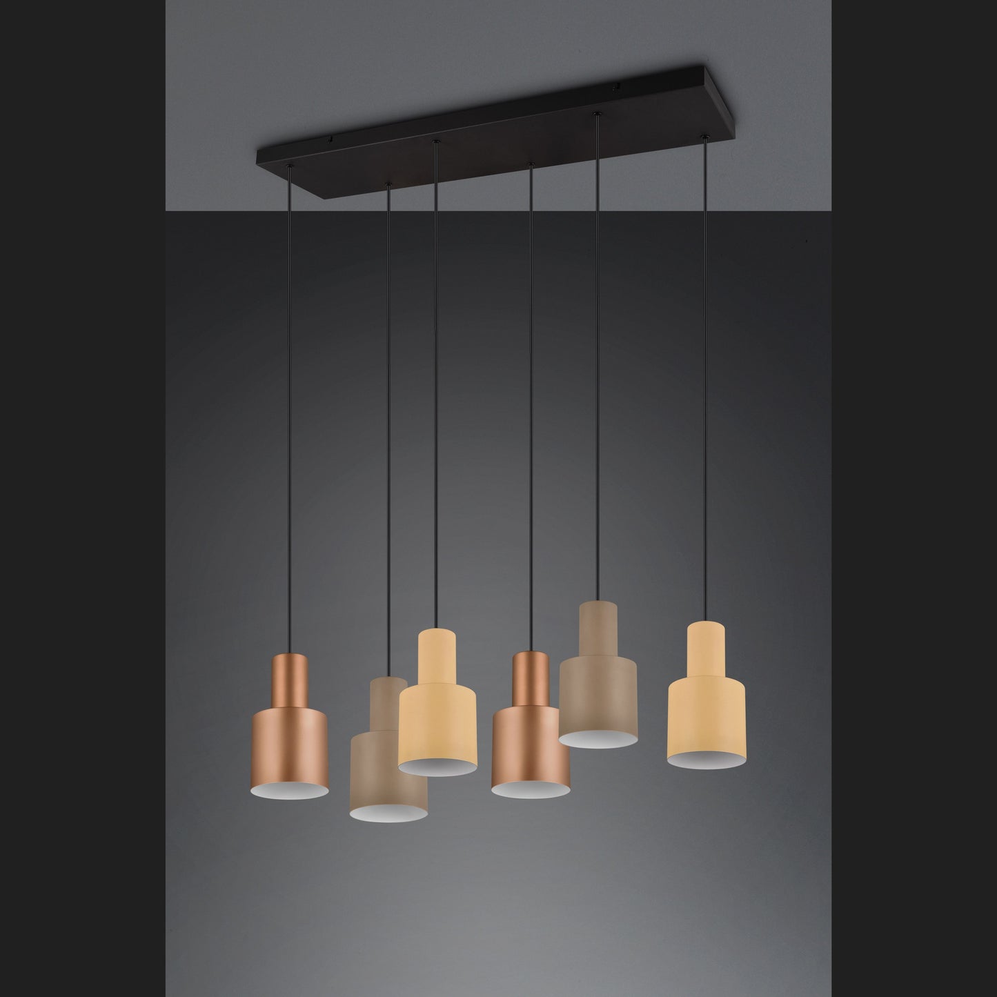 Agudo  - Pendant - Coffee - Trio