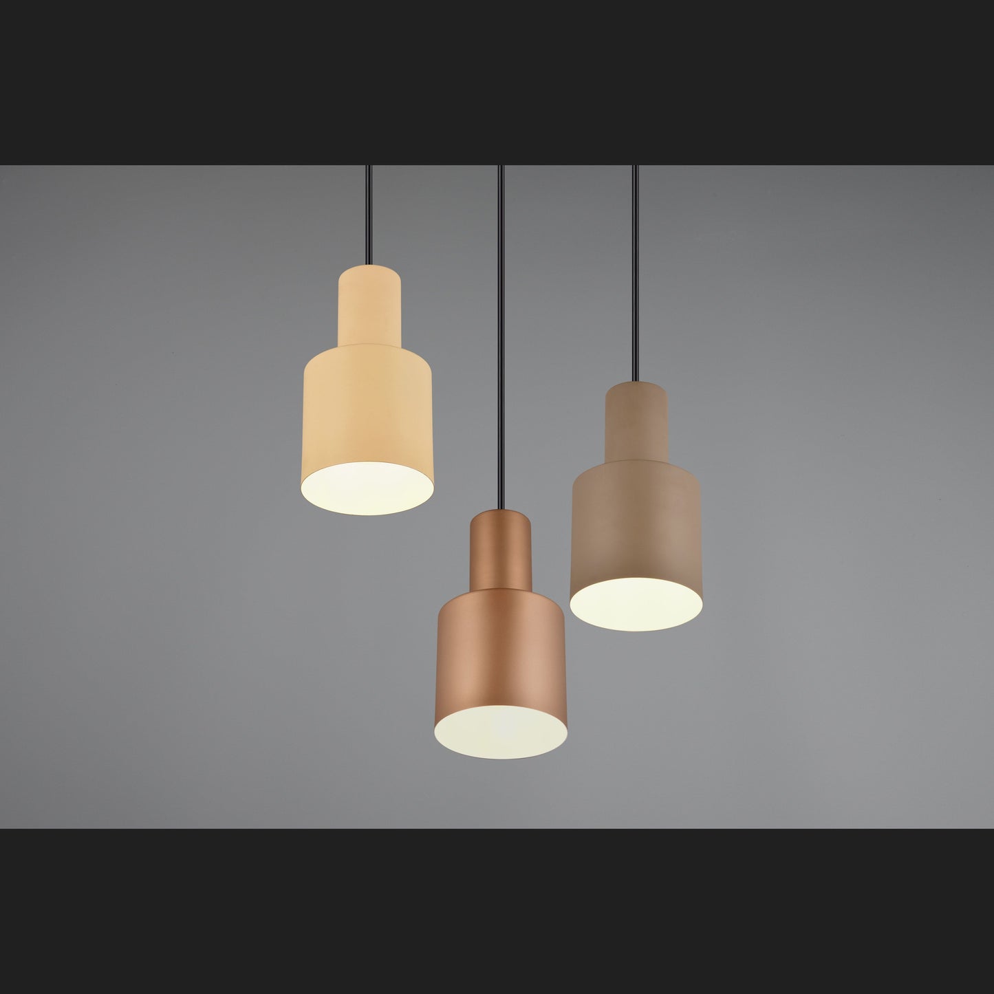 Agudo  - Pendant - Coffee - Trio