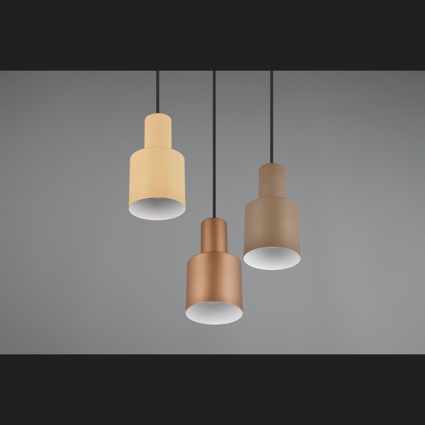 Agudo  - Pendant - Coffee - Trio