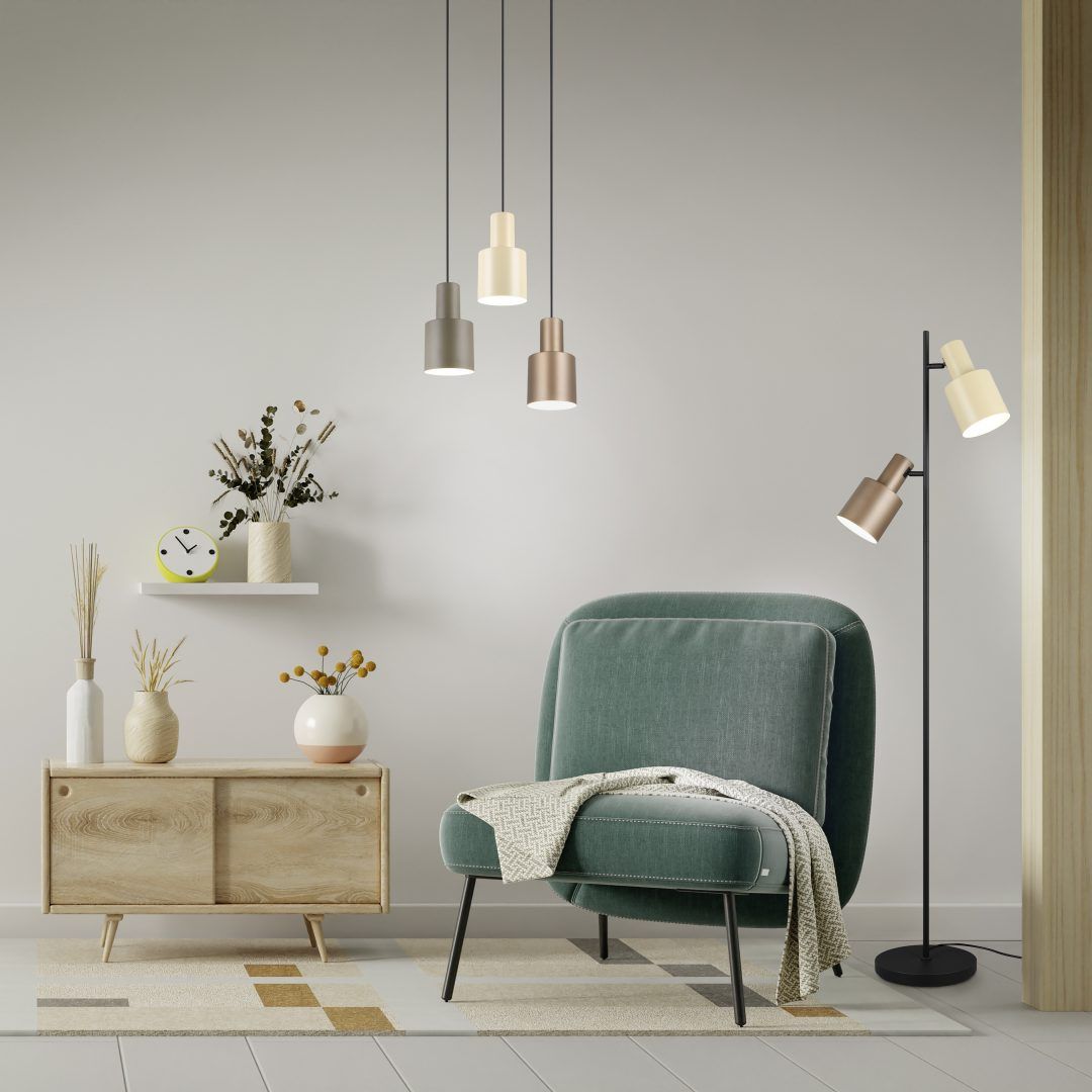 Agudo  - Pendant - Coffee - Trio
