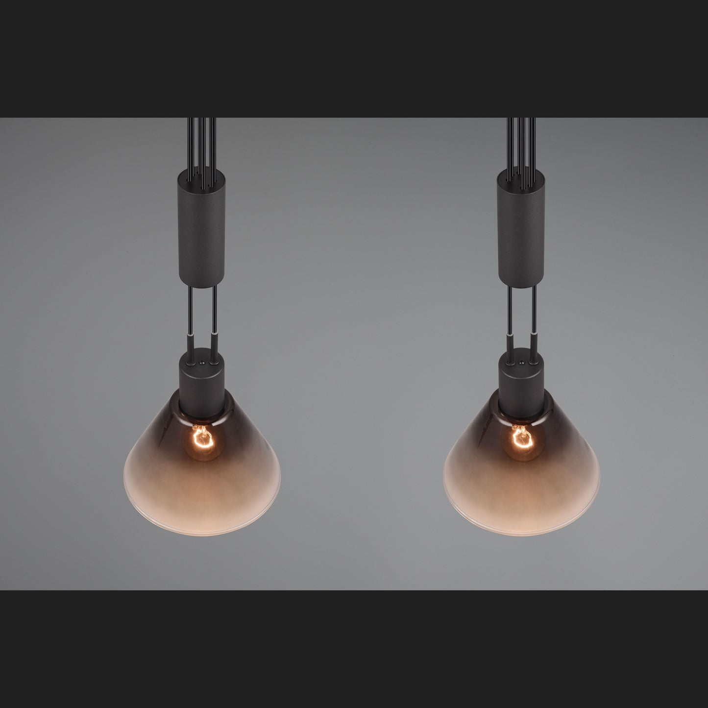 Stanley  - Pendant - Smoke - Trio