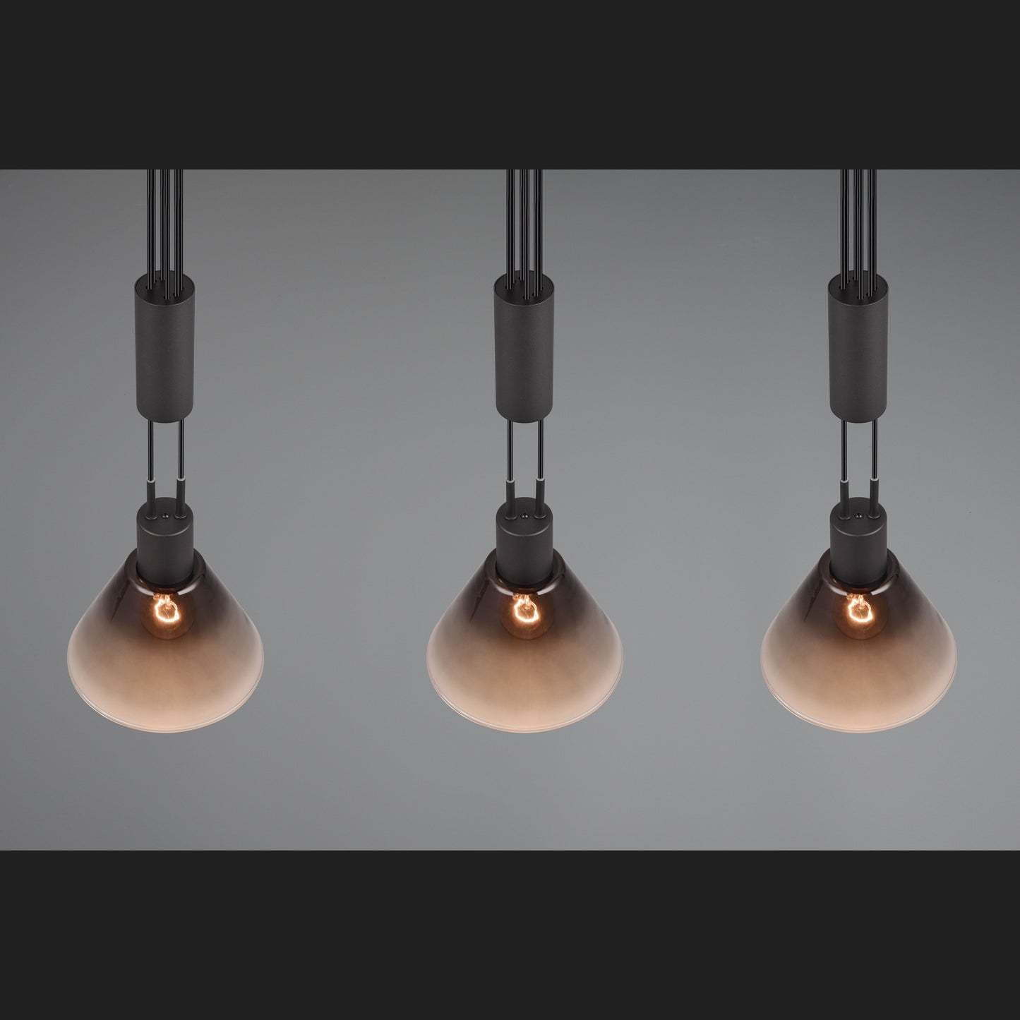 Stanley  - Pendant - Smoke - Trio