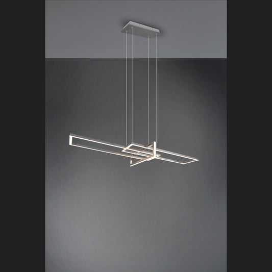 Salinas  - Pendant - Nickel Matt - Trio