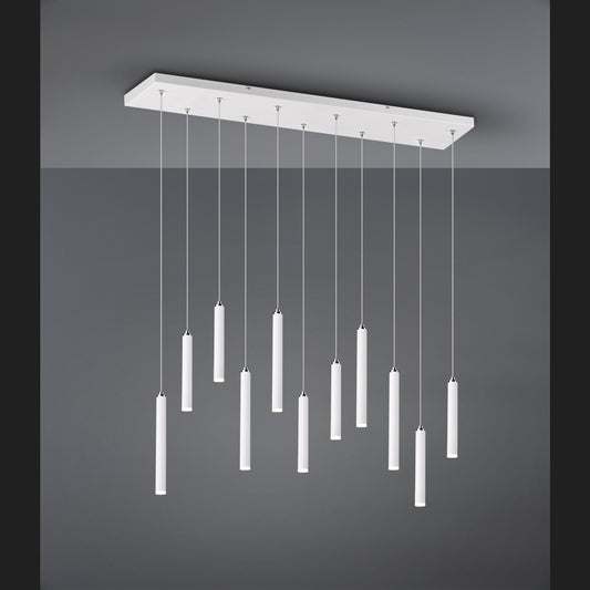 Tubular  - Pendant - White Matt - Trio