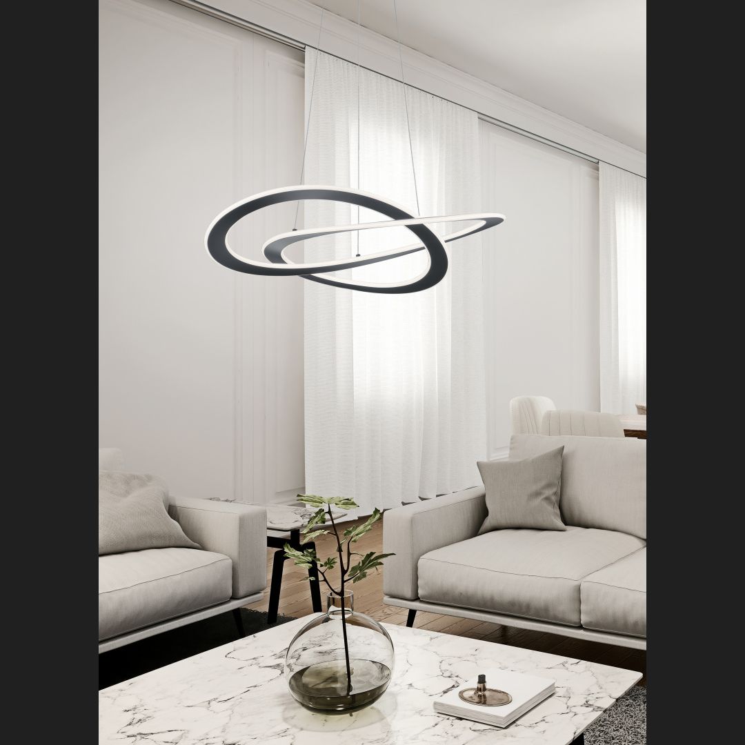 Oakland  - Pendant - Anthracite - Trio