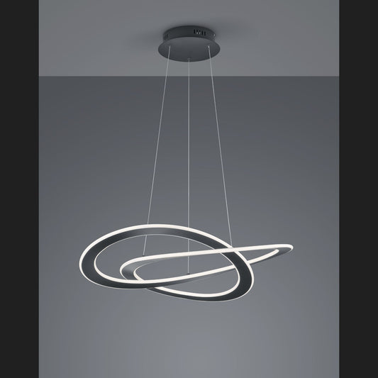 Oakland  - Pendant - Anthracite - Trio