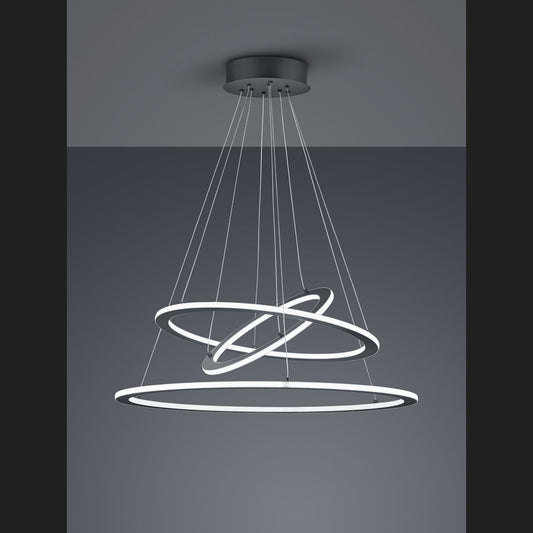 Durban  - Pendant - Anthracite - Trio