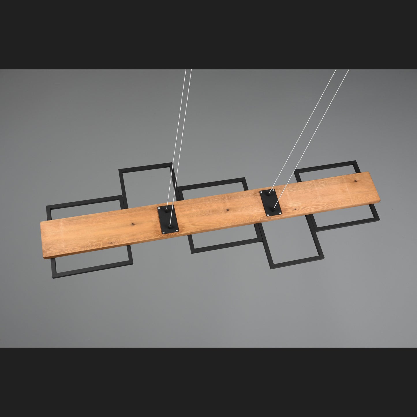 Harper  - Pendant - Black Matt - Trio