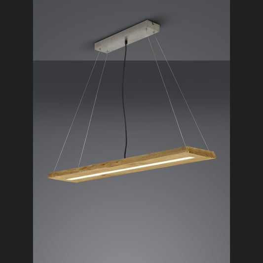 Brad  - Pendant - Wood Coloured - Trio