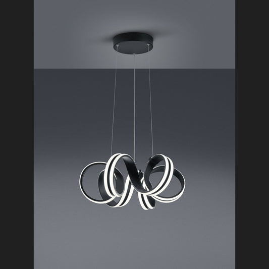 Carrera  - Pendant - Black Matt - Trio