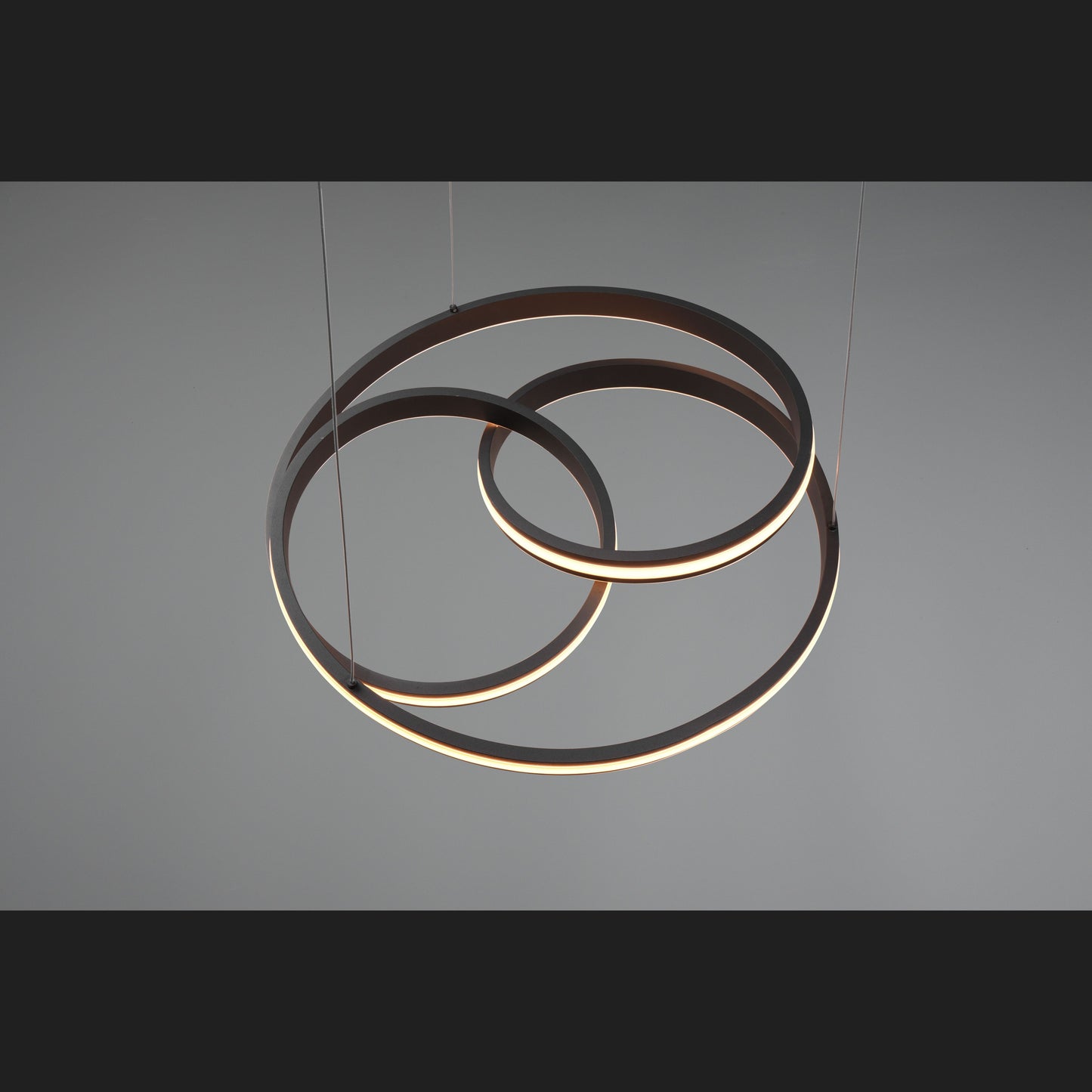 Nuria  - Pendant - Black Matt - Trio