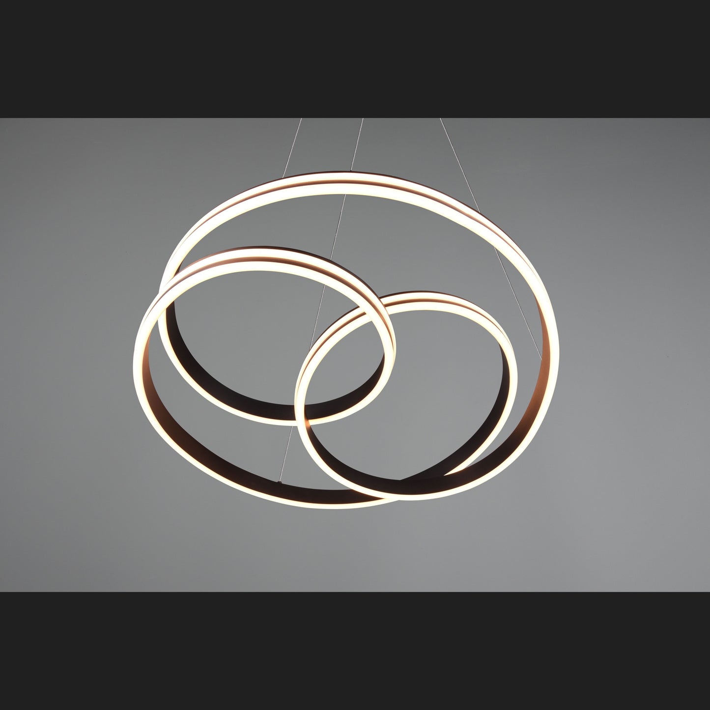 Nuria  - Pendant - Black Matt - Trio