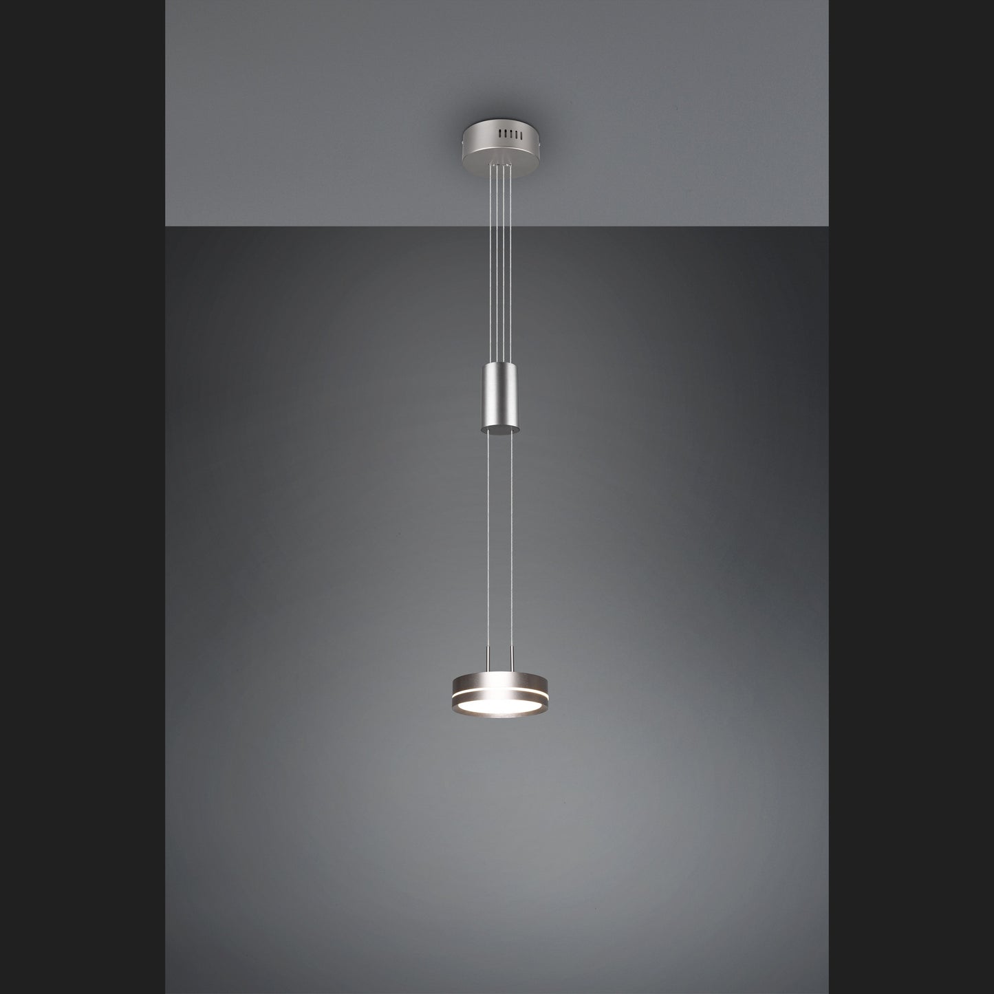 Franklin  - Pendant - Nickel Matt - Trio