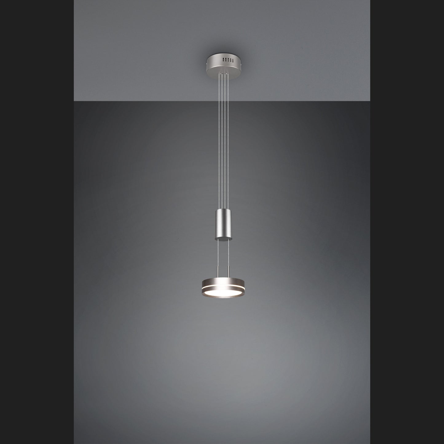 Franklin  - Pendant - Nickel Matt - Trio