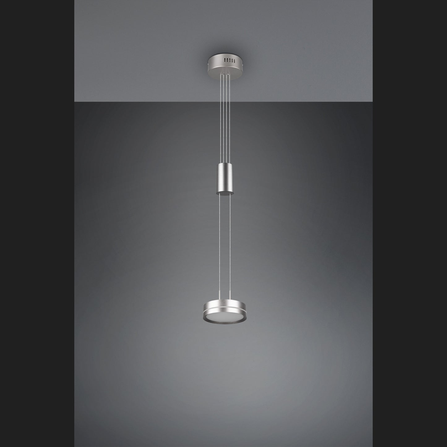 Franklin  - Pendant - Nickel Matt - Trio