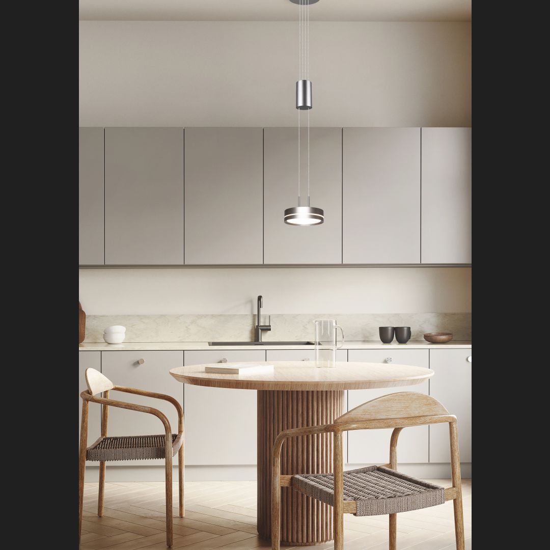 Franklin  - Pendant - Nickel Matt - Trio