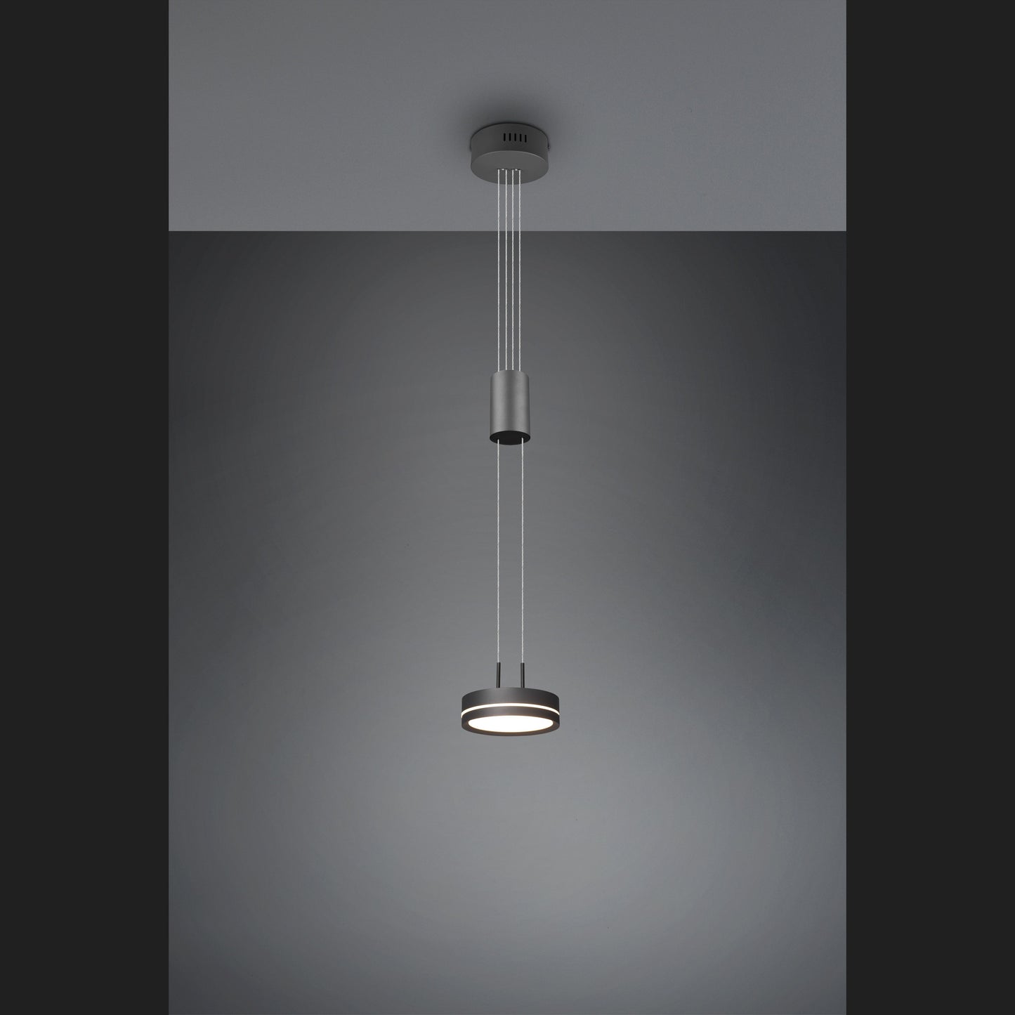 Franklin  - Pendant - Anthracite - Trio