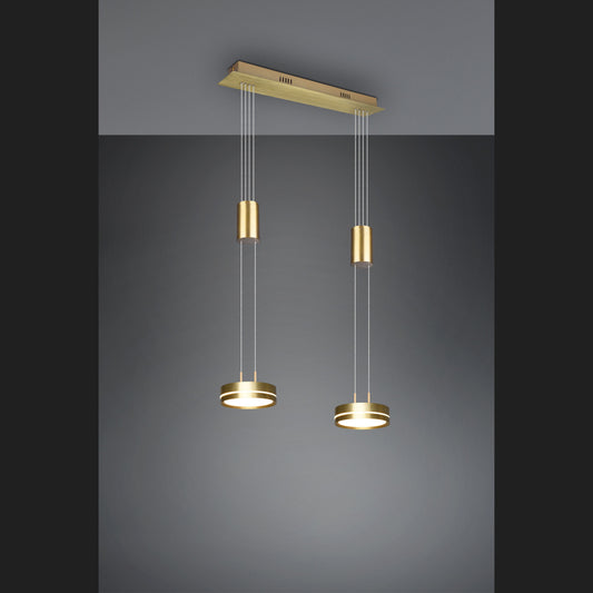 Franklin  - Pendant - Brass Matt - Trio