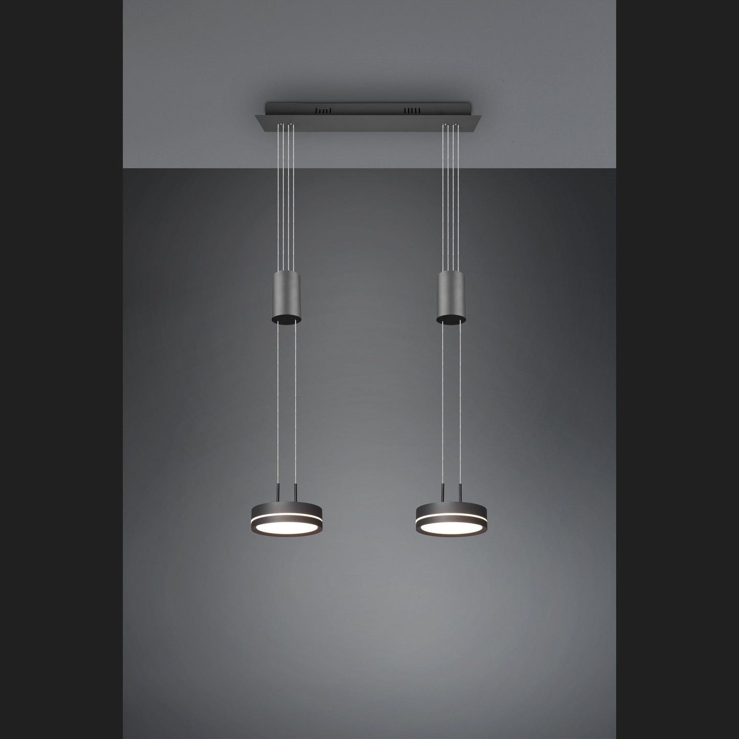 Franklin  - Pendant - Anthracite - Trio