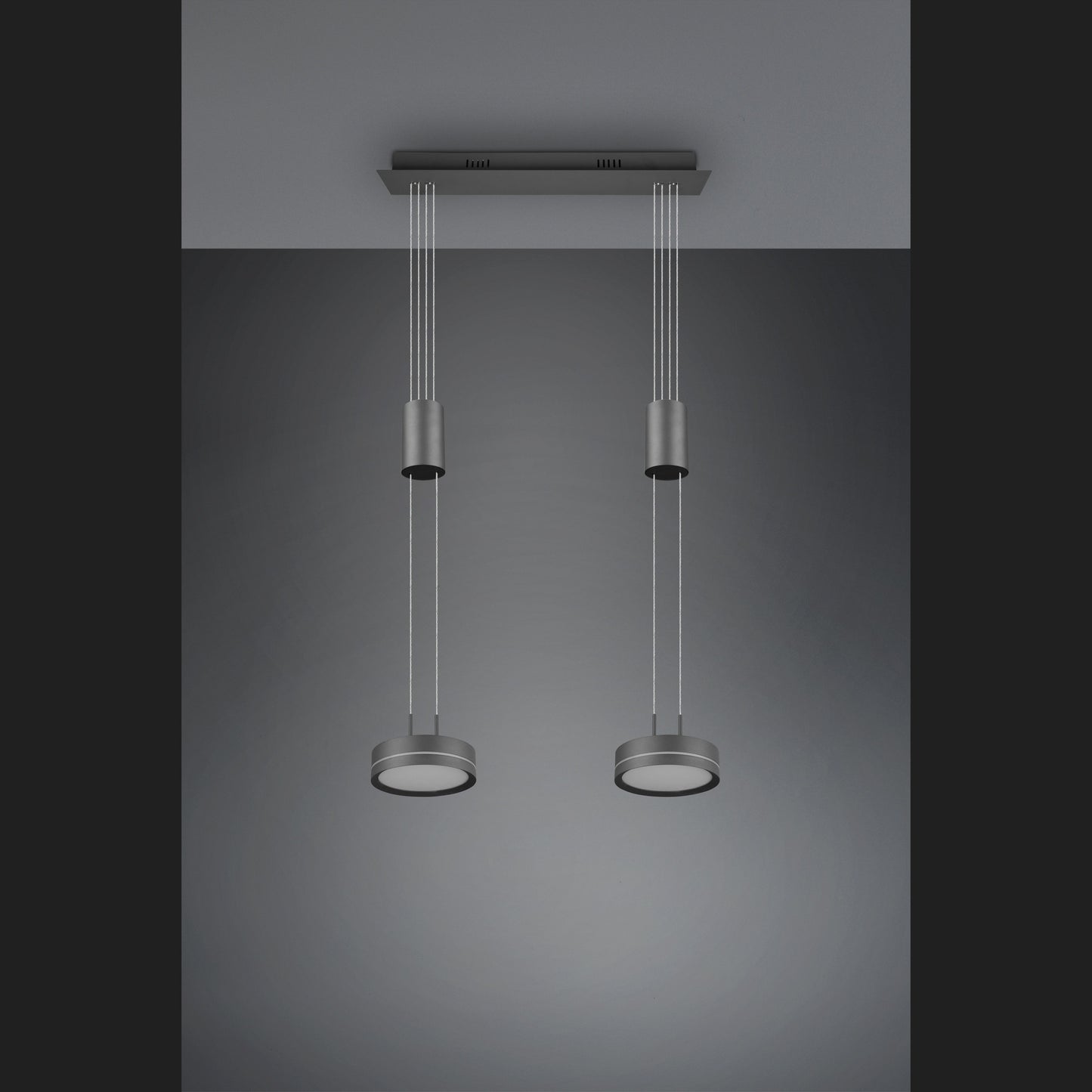 Franklin  - Pendant - Anthracite - Trio