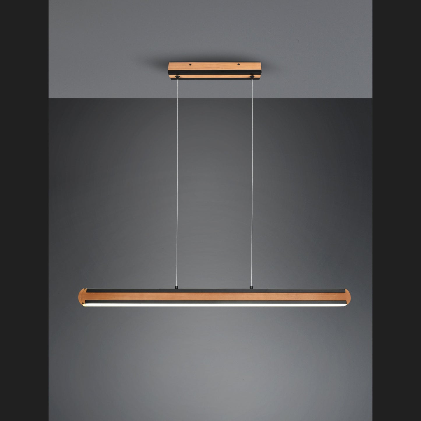 Deacon  - Pendant - Natural Finish - Trio