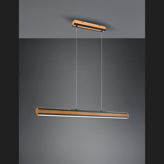 Deacon  - Pendant - Natural Finish - Trio
