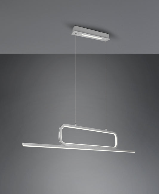 Aick  - Pendant - Brushed Aluminium - Trio