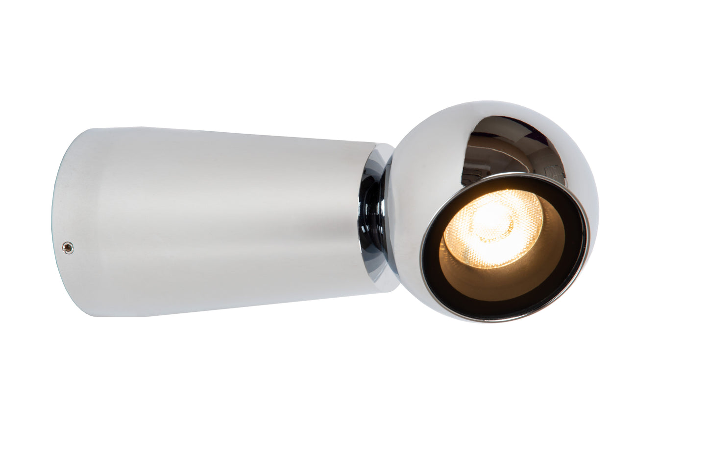 Lucide IPSOS - Wall light Indoor/Outdoor - LED - 1x6W 2700K - IP54 - Chrome