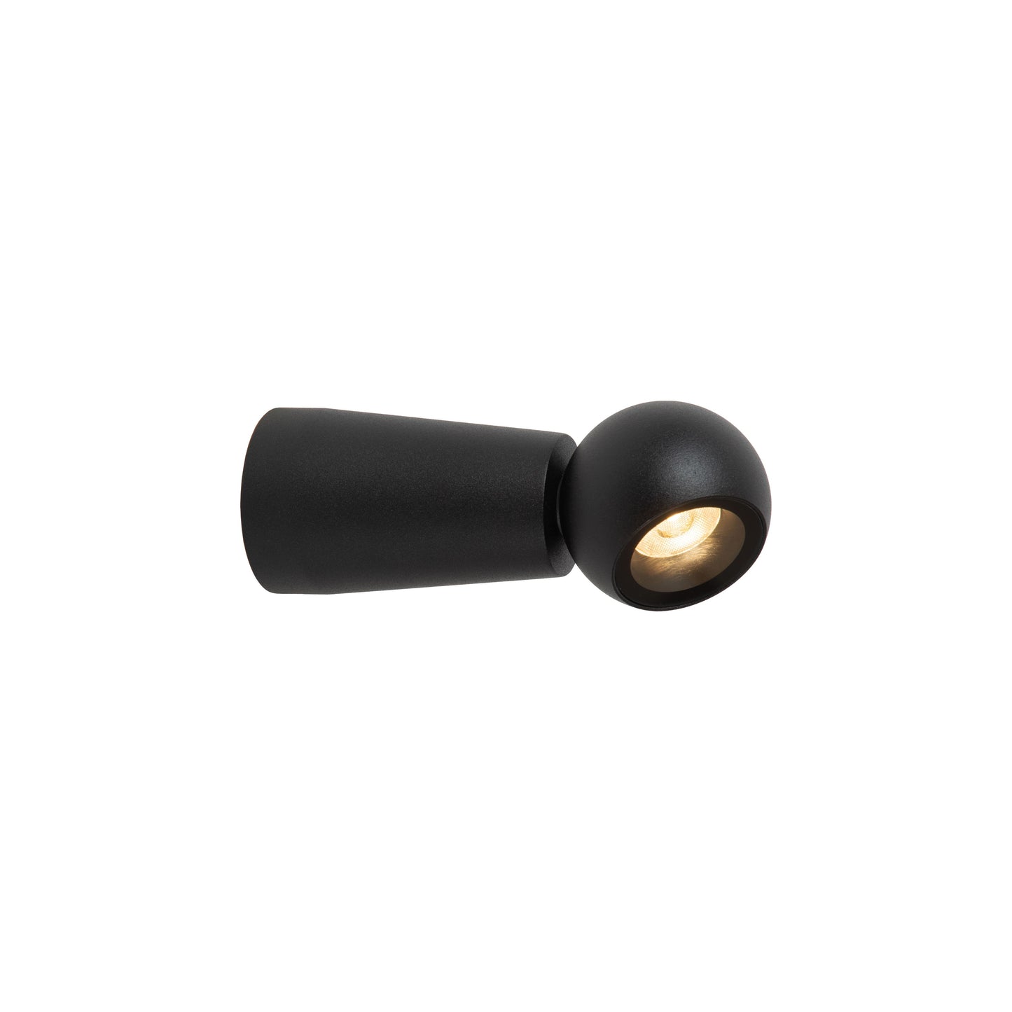 Lucide IPSOS - Wall light Indoor/Outdoor - LED - 1x6W 2700K - IP54 - Black