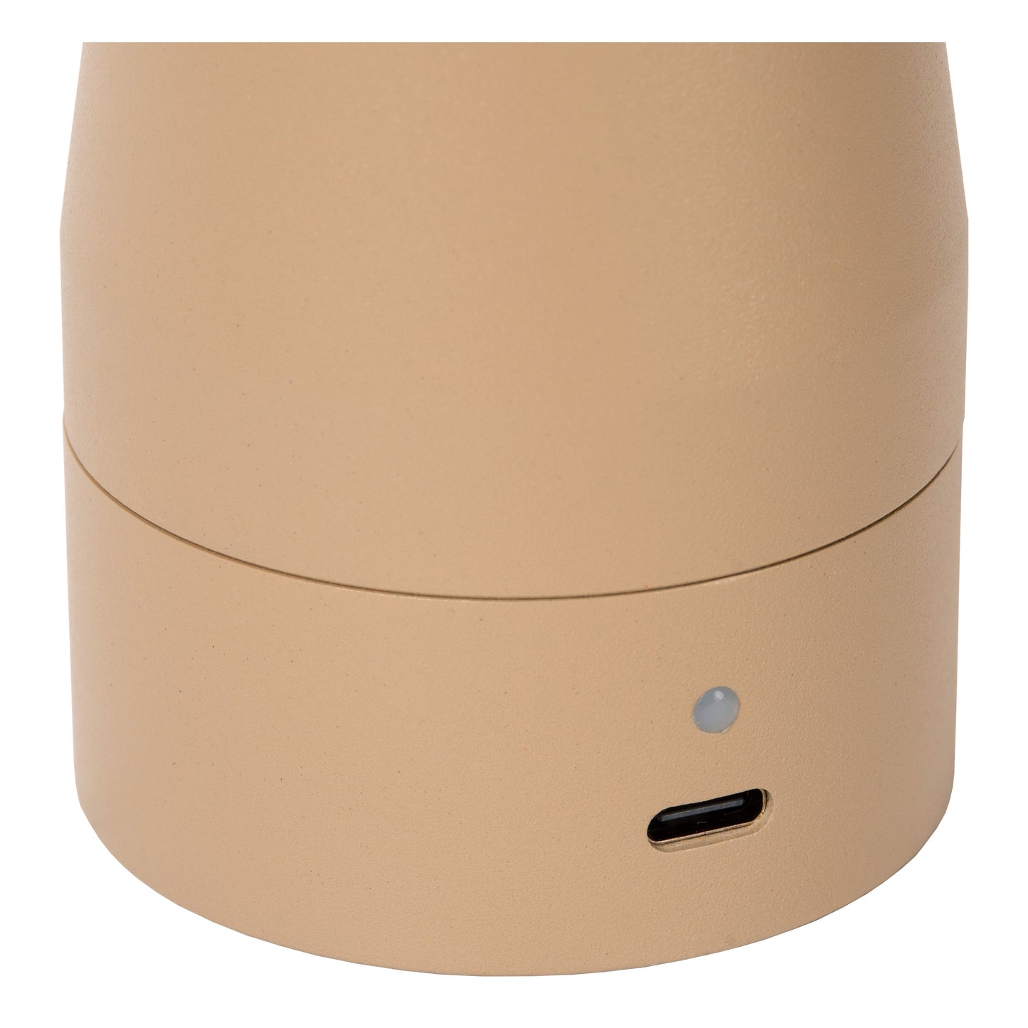 Lucide IPSOS - Rechargeable Table lamp - Battery pack/batteries - LED Dim to warm - 1x3W 3000K/3200K - Taupe