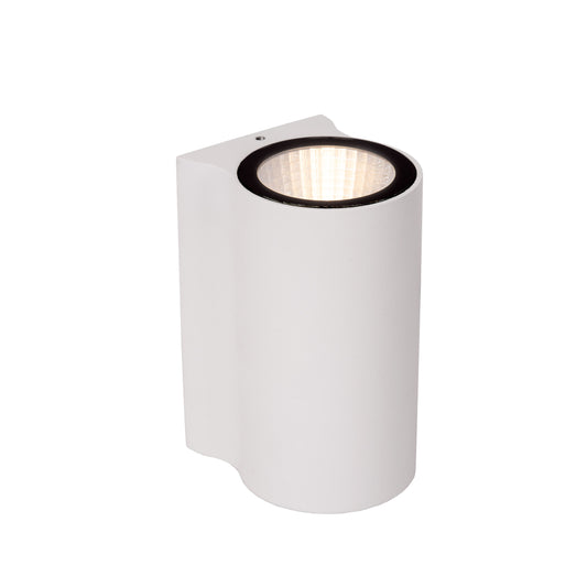 Lucide AKRA - Wall light Indoor/Outdoor - LED - 1x6W 2700K - IP54 - White