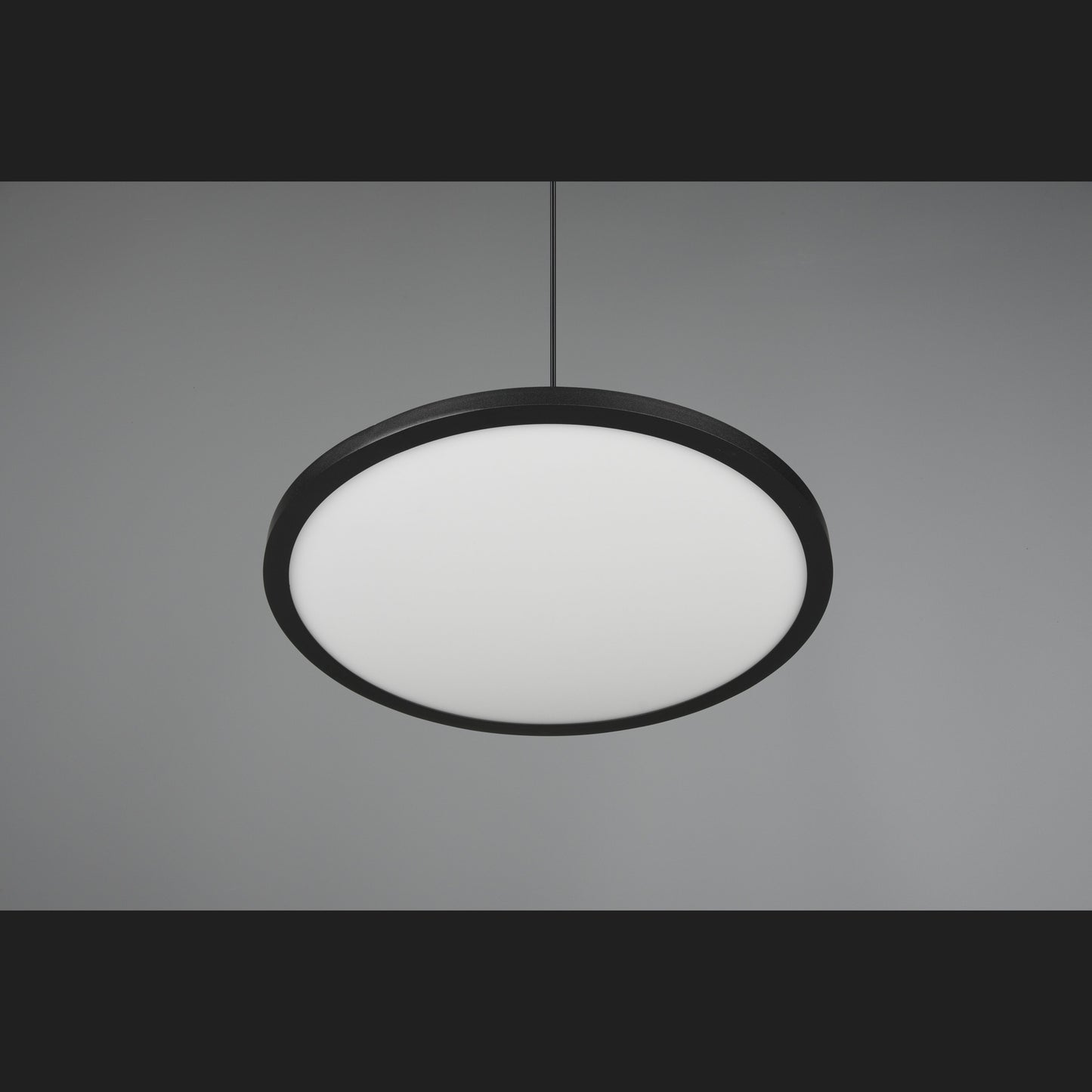 Tray  - Pendant - Black Matt - Trio