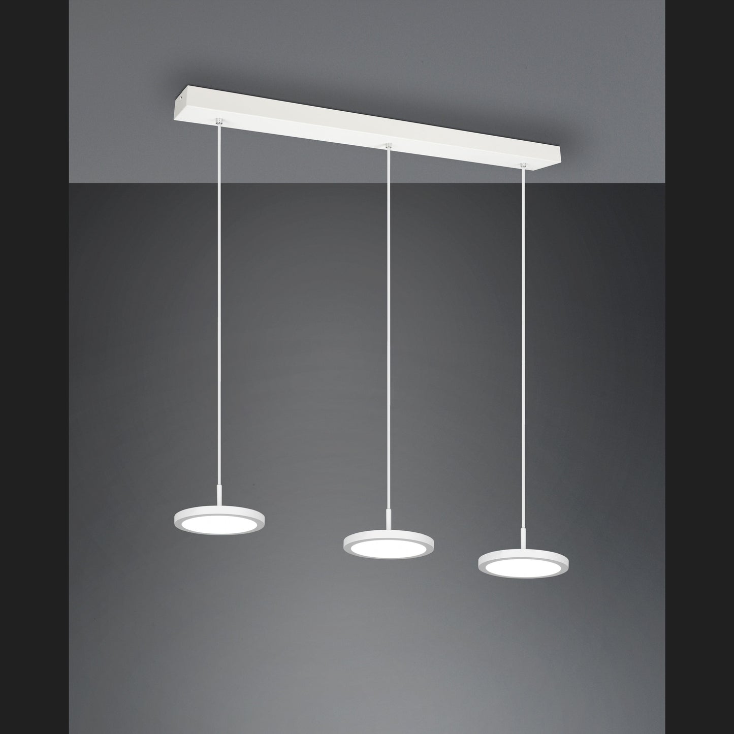 Tray  - Pendant - White Matt - Trio