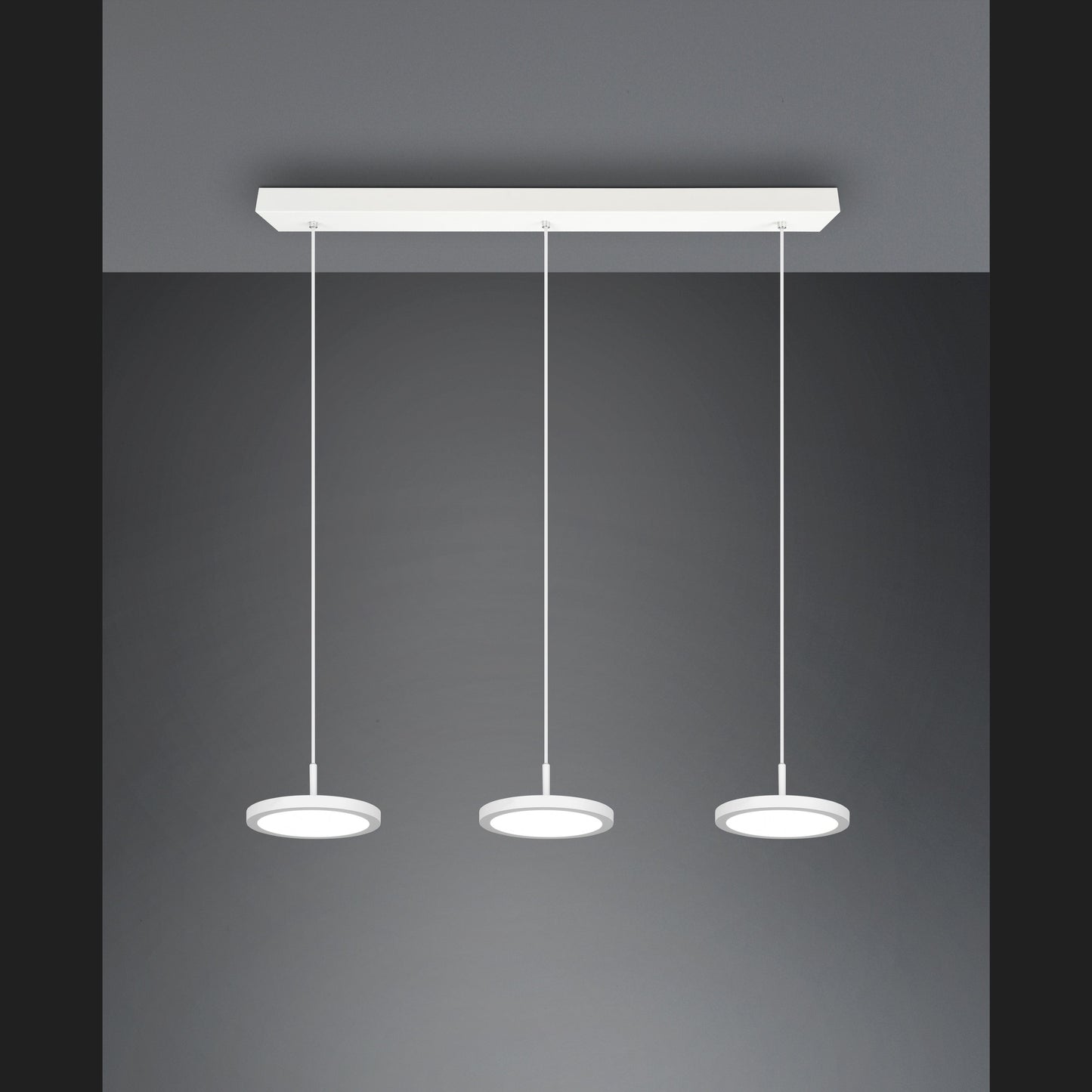 Tray  - Pendant - White Matt - Trio