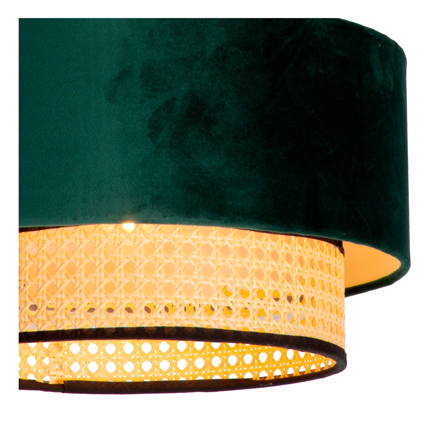 Lucide JAVOR - Flush ceiling light - Ø 38 cm - 1xE27 - Green