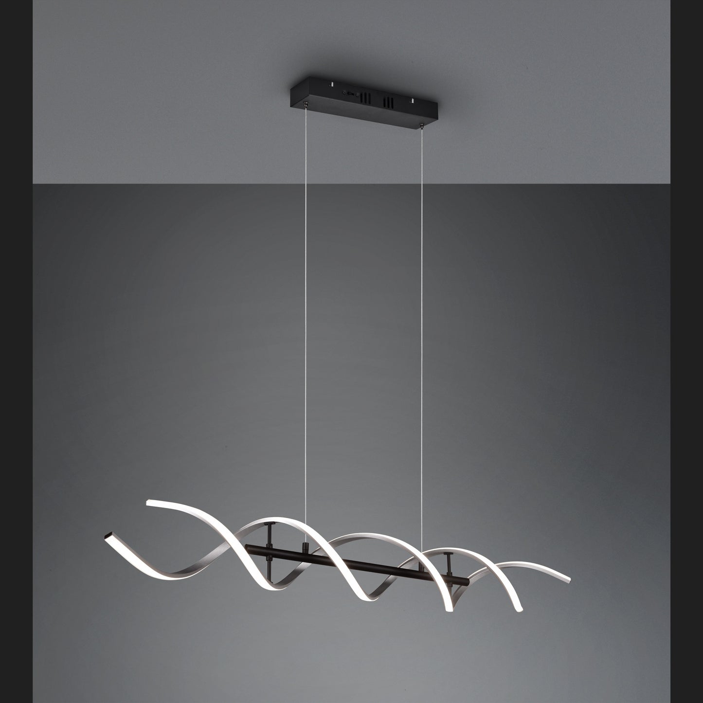 Sequence  - Pendant - Brushed Aluminium - Trio