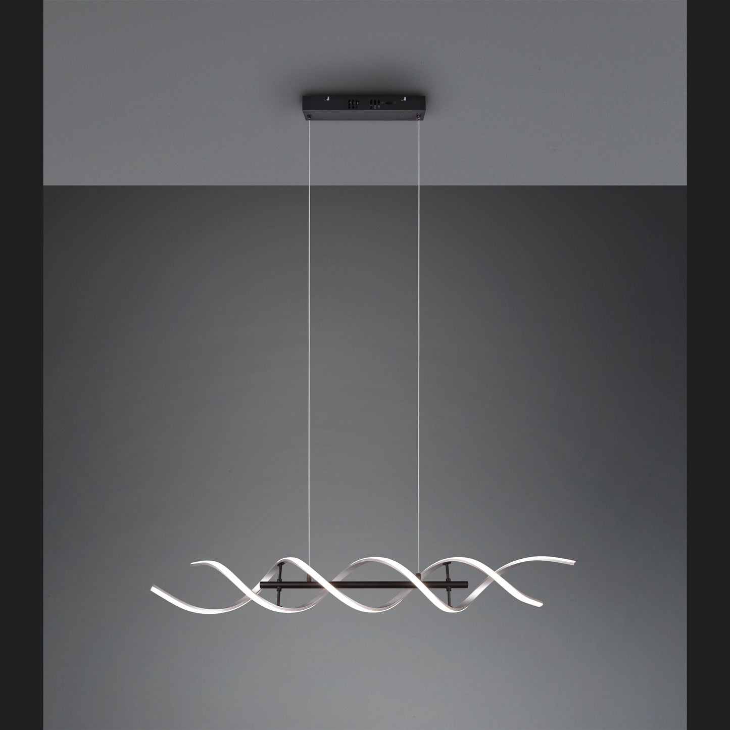 Sequence  - Pendant - Brushed Aluminium - Trio