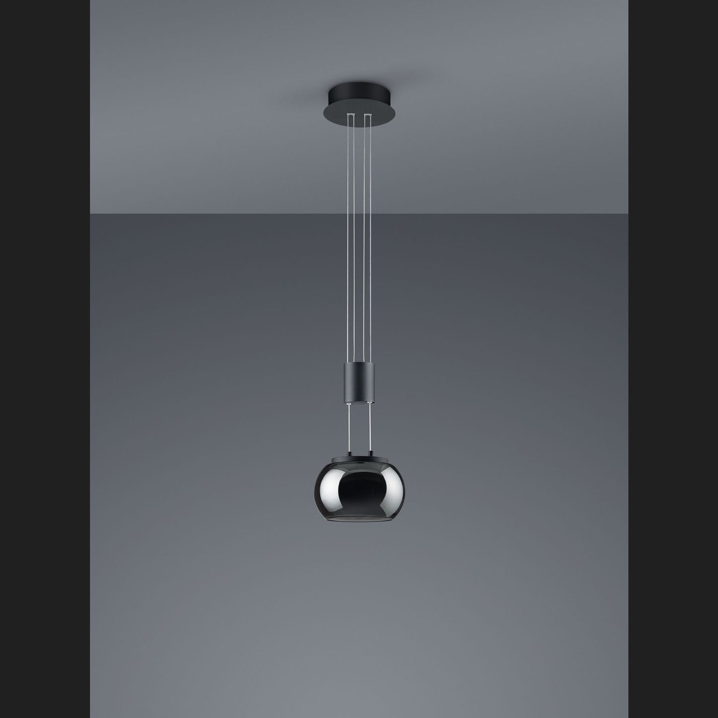 Madison  - Pendant - Chrome Plated - Trio