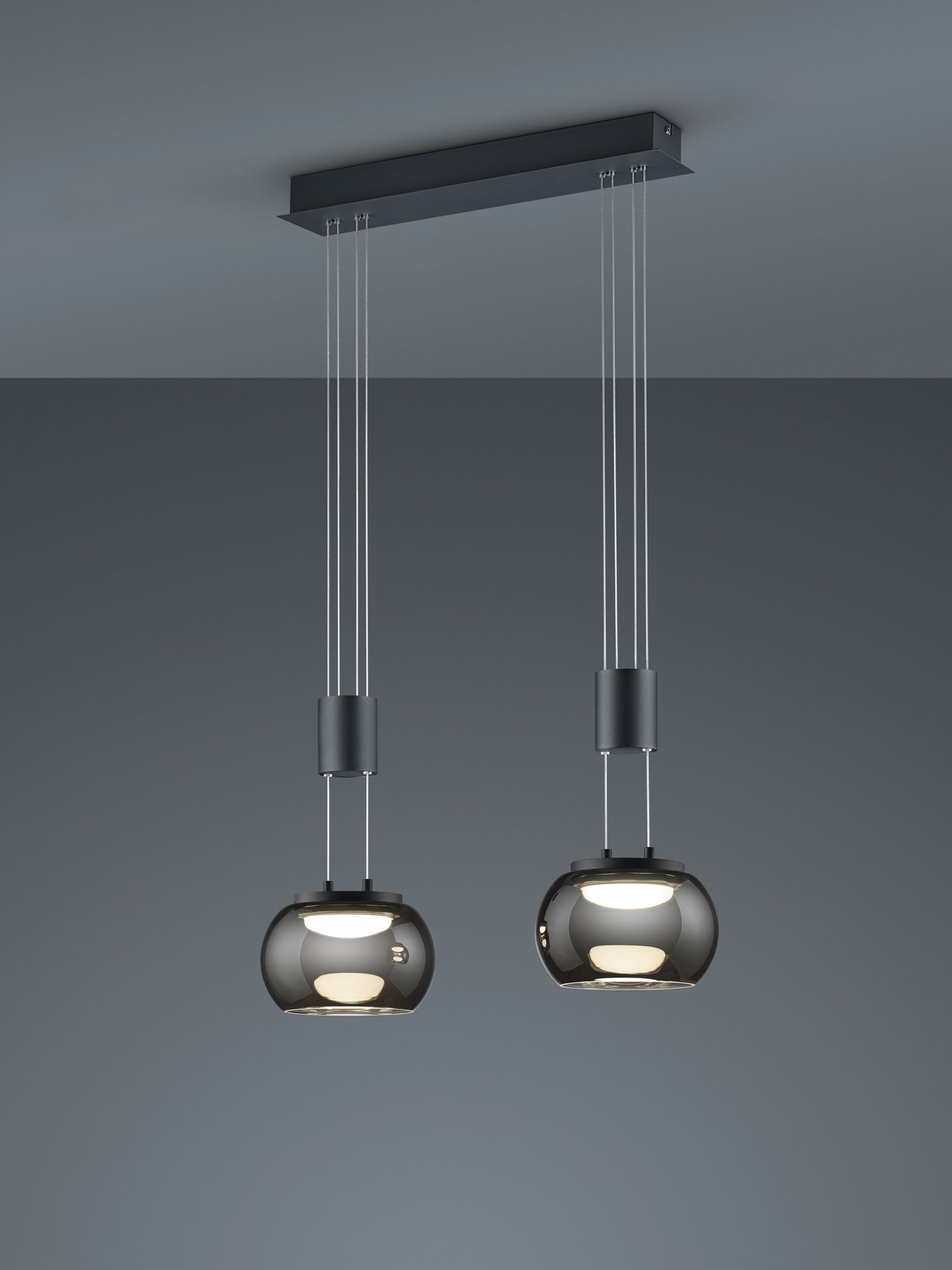 Madison  - Pendant - Chrome Plated - Trio