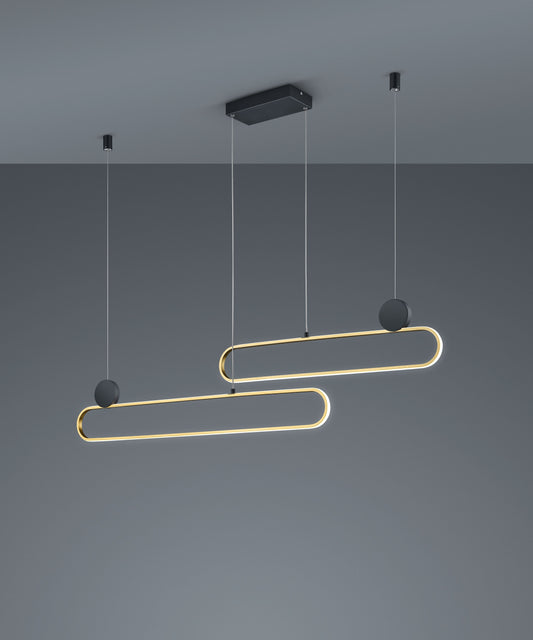 Grant  - Pendant - Brass Matt - Trio