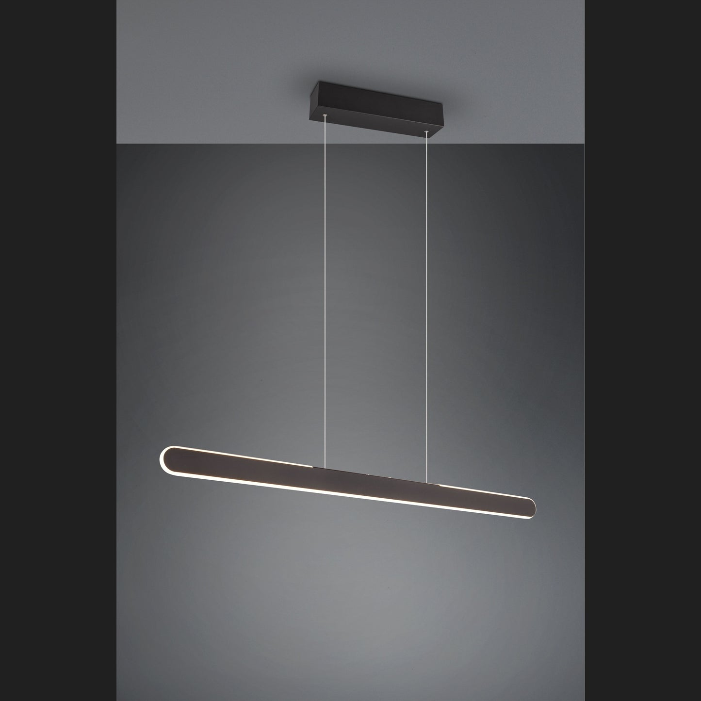 Helios  - Pendant - Black Matt - Trio