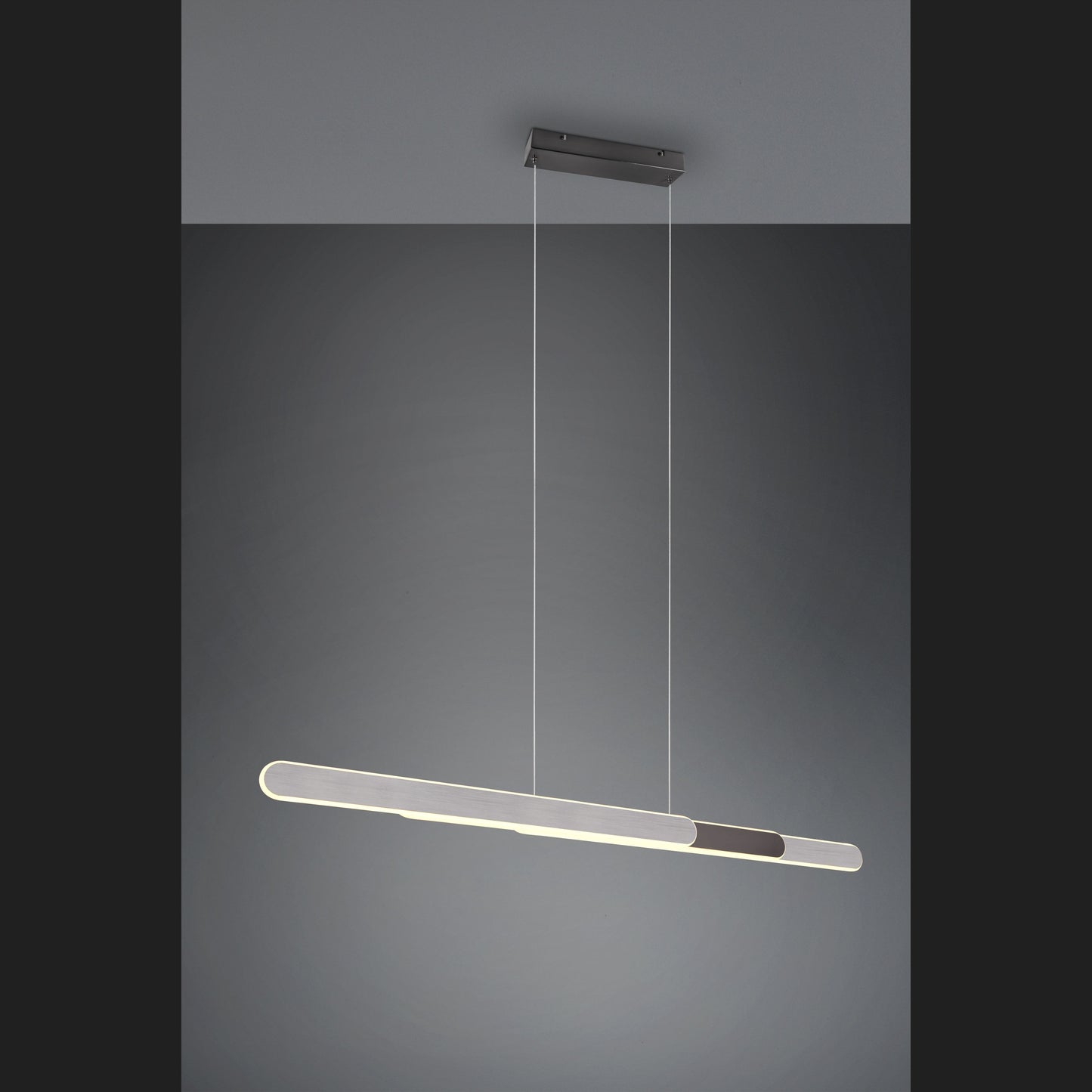 Helios  - Pendant - Brushed Aluminium - Trio
