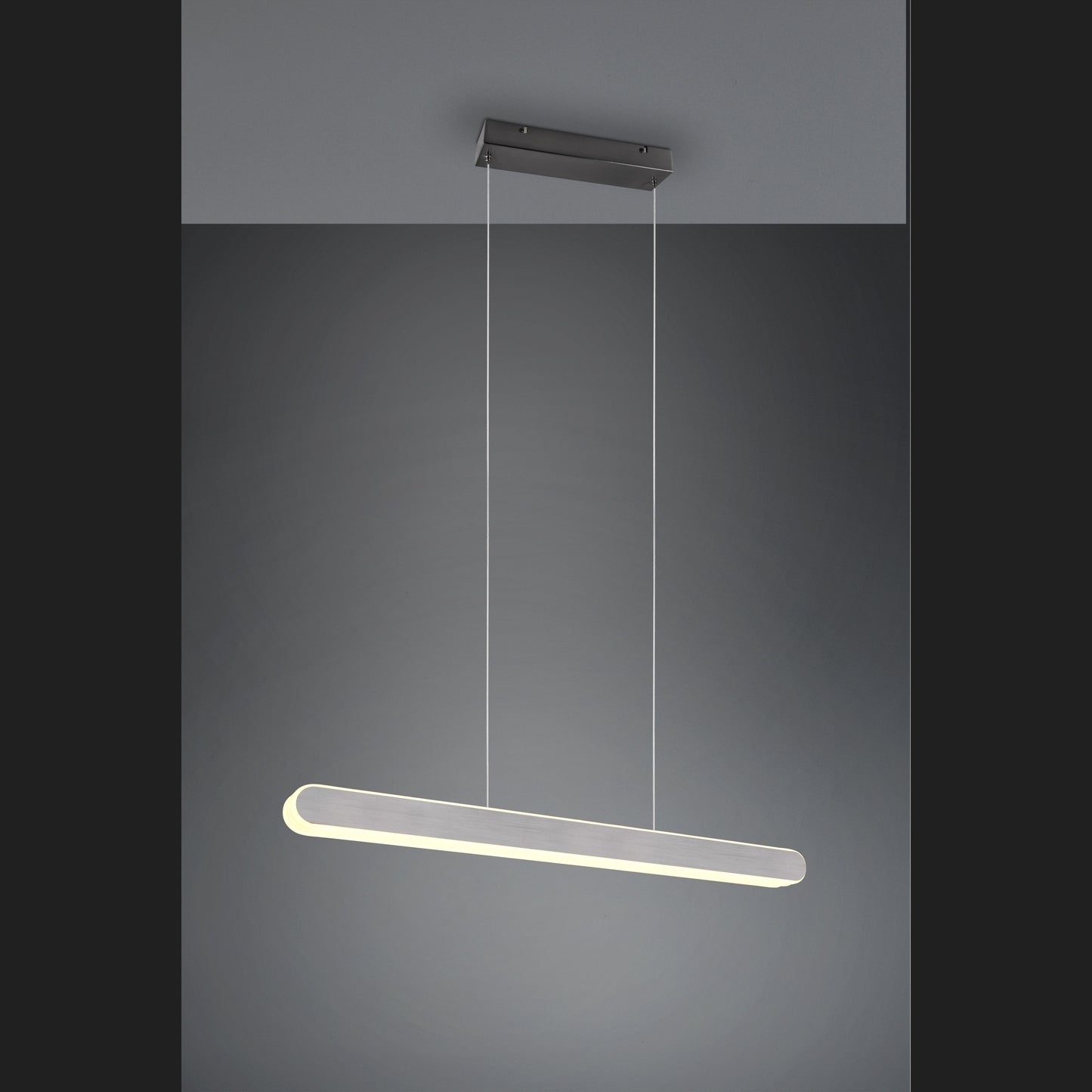 Helios  - Pendant - Brushed Aluminium - Trio