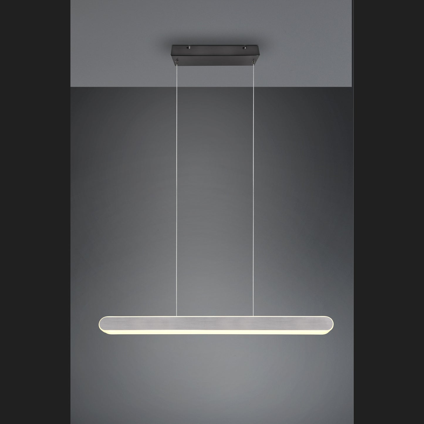 Helios  - Pendant - Brushed Aluminium - Trio
