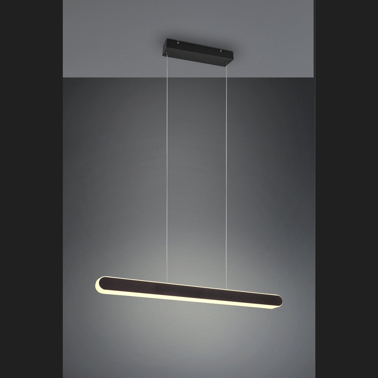 Helios  - Pendant - Black Matt - Trio