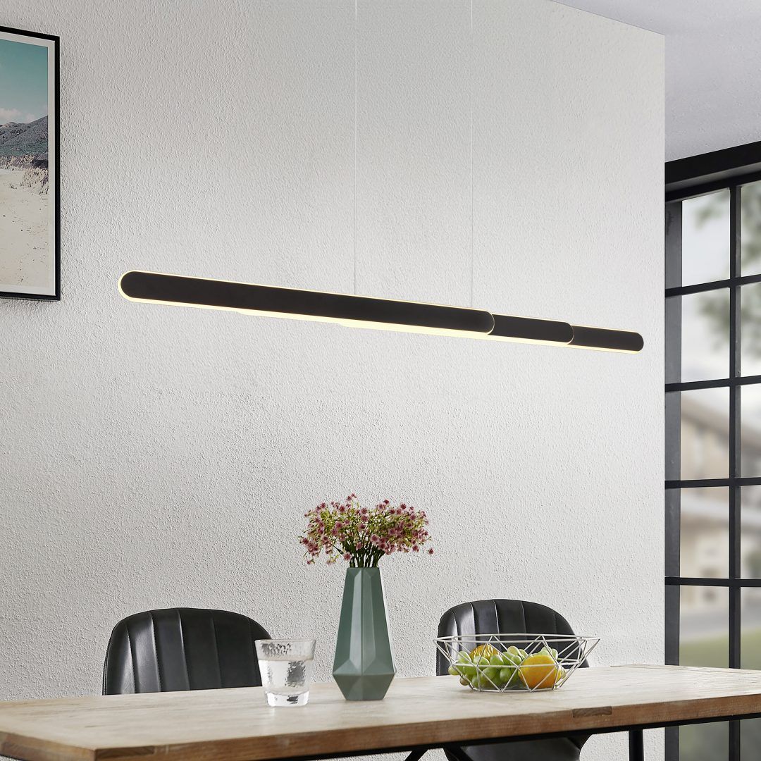 Helios  - Pendant - Black Matt - Trio