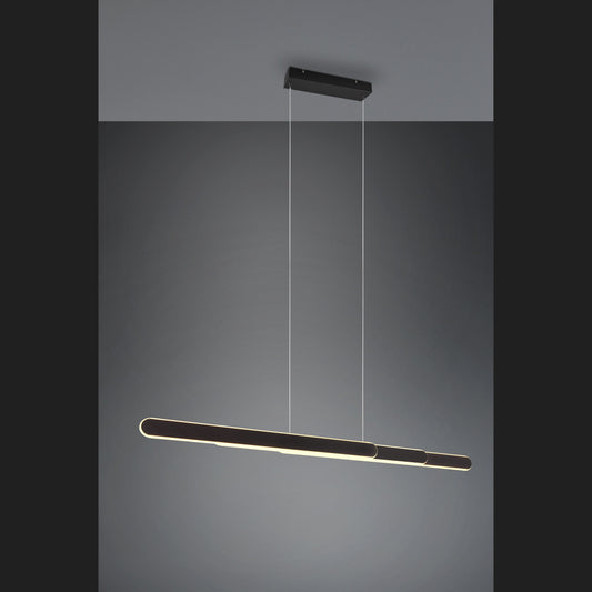 Helios  - Pendant - Black Matt - Trio