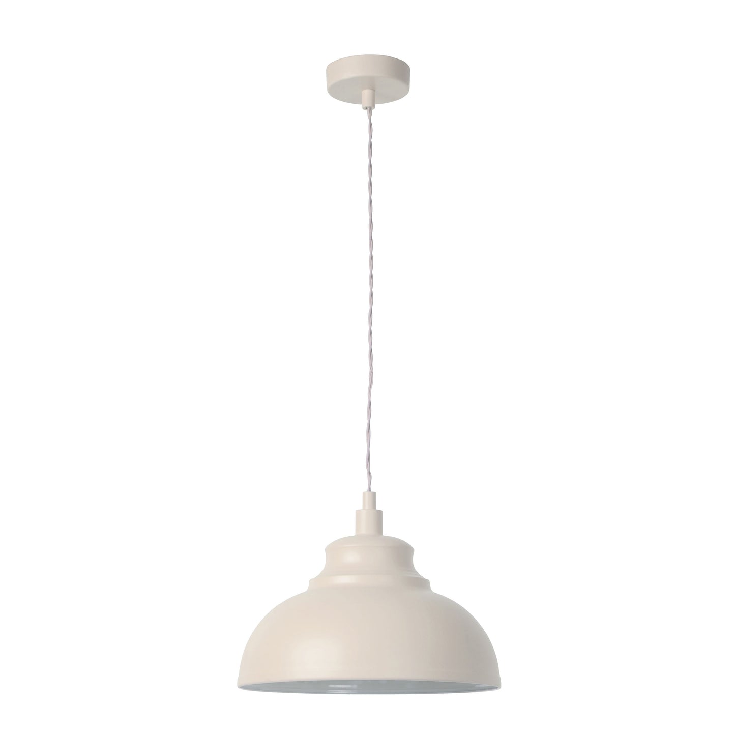 Lucide ISLA - Pendant light - Ø 29 cm - 1xE14 - Cream