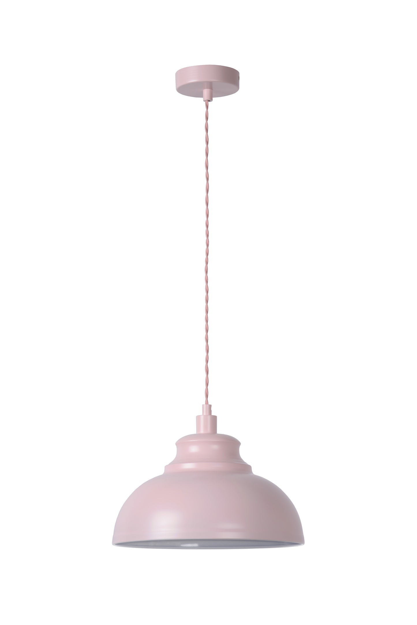 Lucide ISLA - Pendant light - Ø 29 cm - 1xE14 - Pink