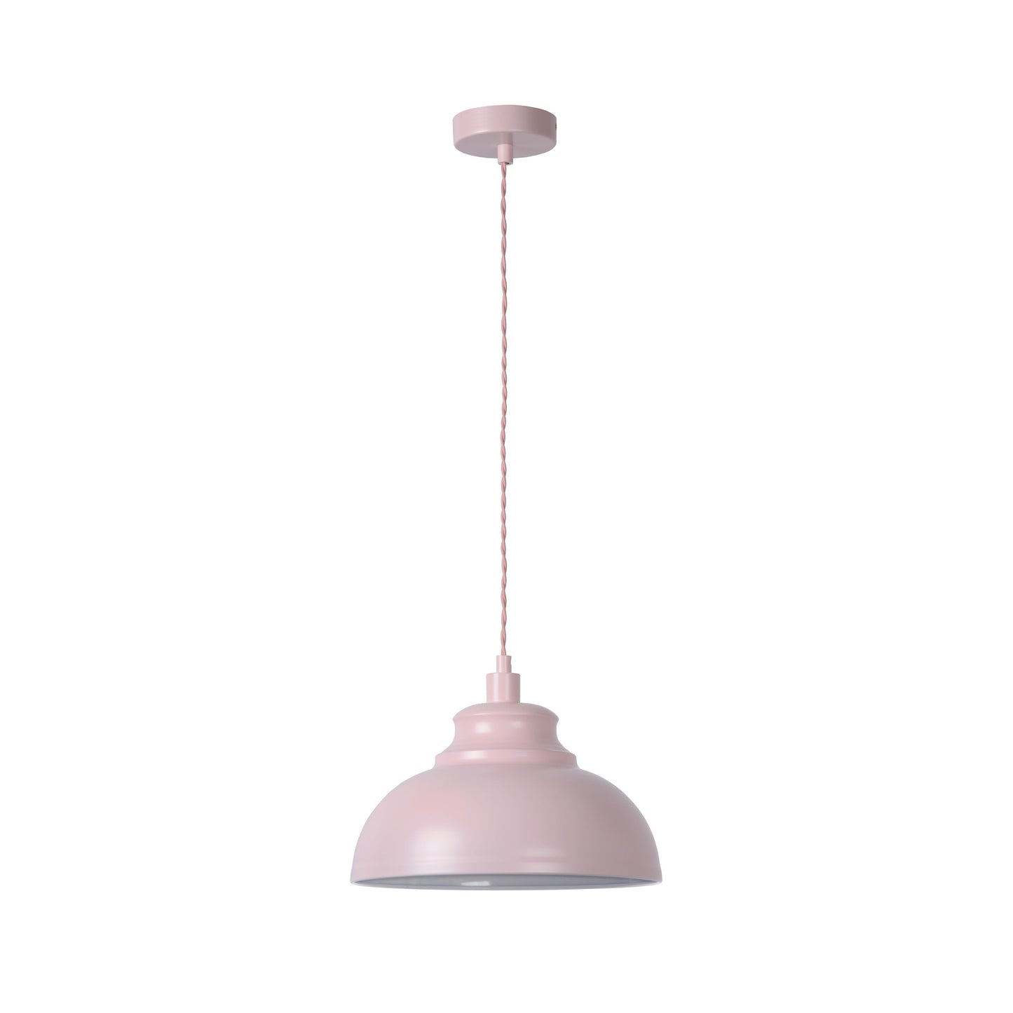 Lucide ISLA - Pendant light - Ø 29 cm - 1xE14 - Pink